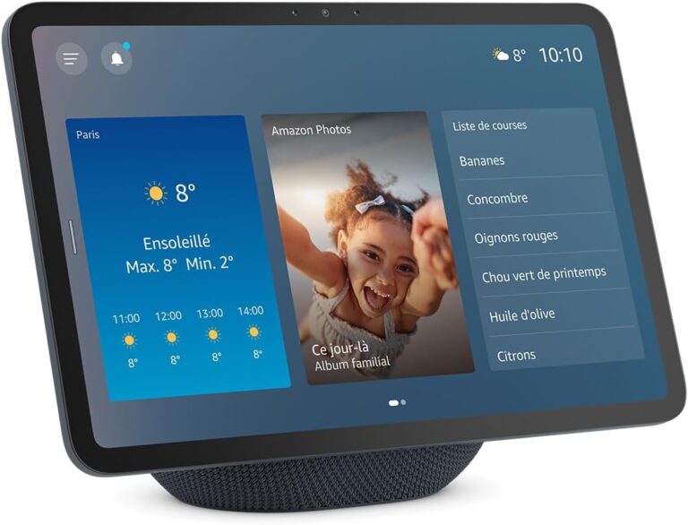 Amazon Echo Show 11 (nouvelle génération) : écran Full HD 11&Prime; aux couleurs éclatantes avec affichage plus grand, son spatial et Alexa (graphite)