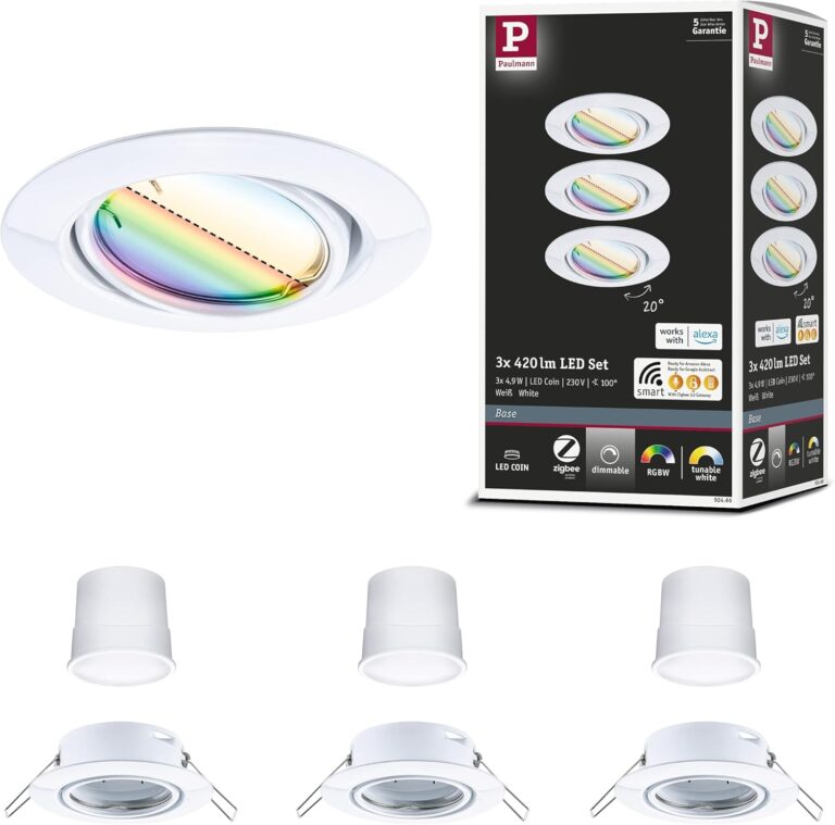 Spot encastré LED (pack 3)