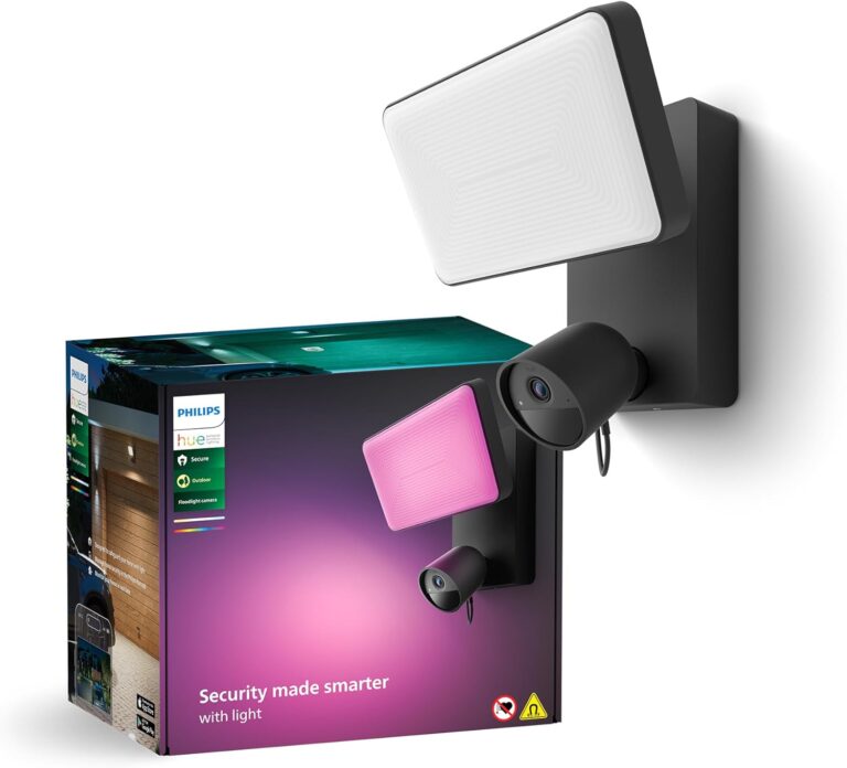Secure Floodlight avec Caméra de Sécurité