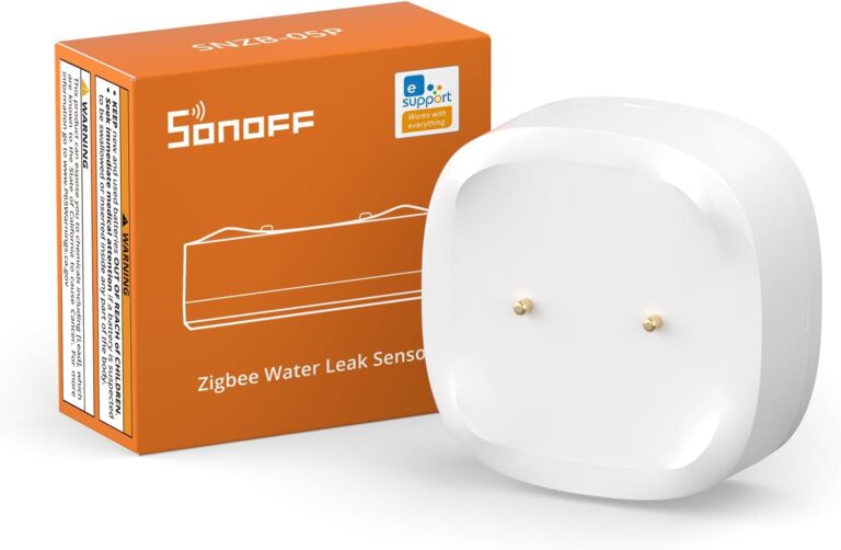 Sonoff – Détecteur de fuite d&rsquo;eau Zigbee (SNZB-05P)