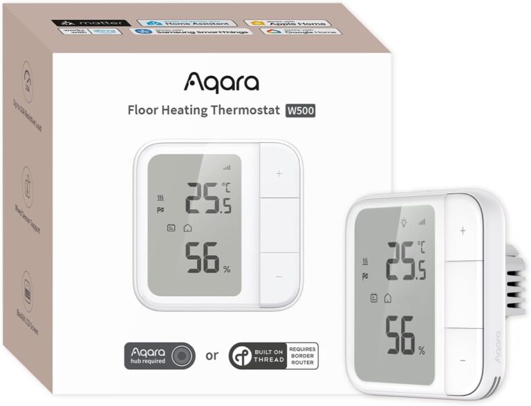 Aqara W500 – Thermostat plancher chauffant